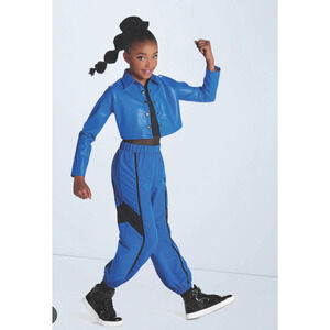 WEISSMAN Dance Costume Size LC "Do It To It" Jumpsuit RN64830, Hip Hop